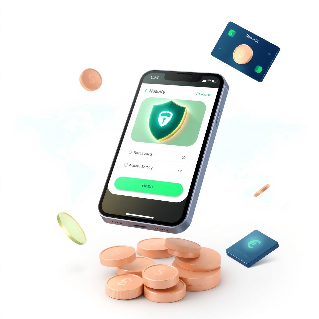TouPay secure money transfer illustration